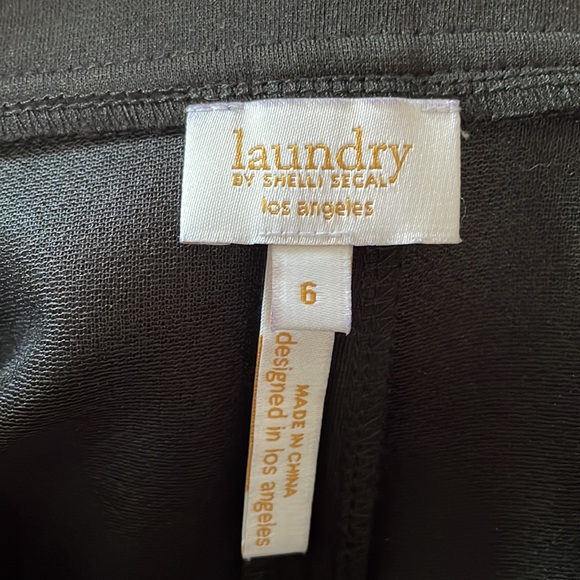 Laundry by Shelli Segal black skirt size 6 - Picture 2 of 4